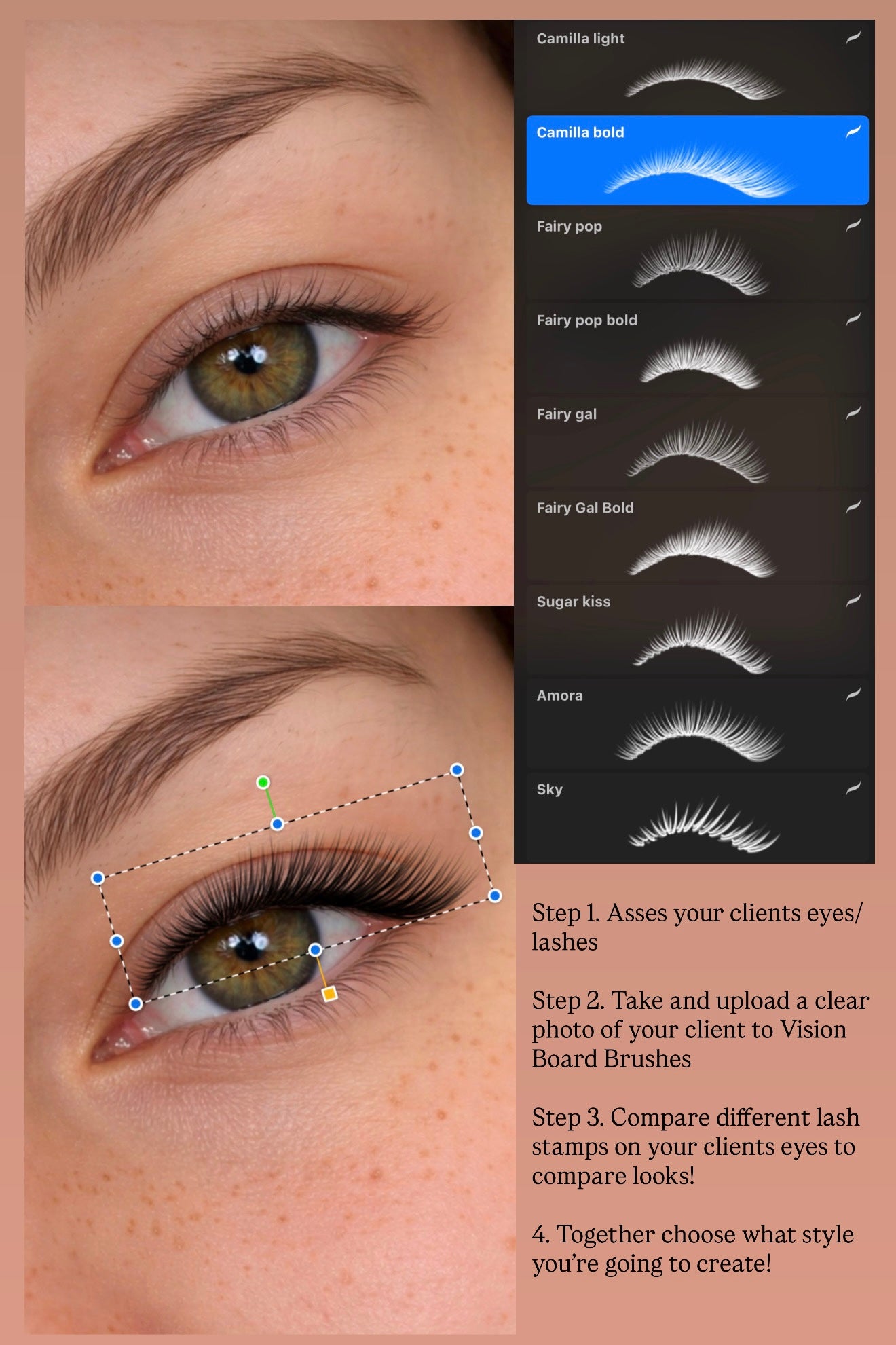 Vision Board Brushes