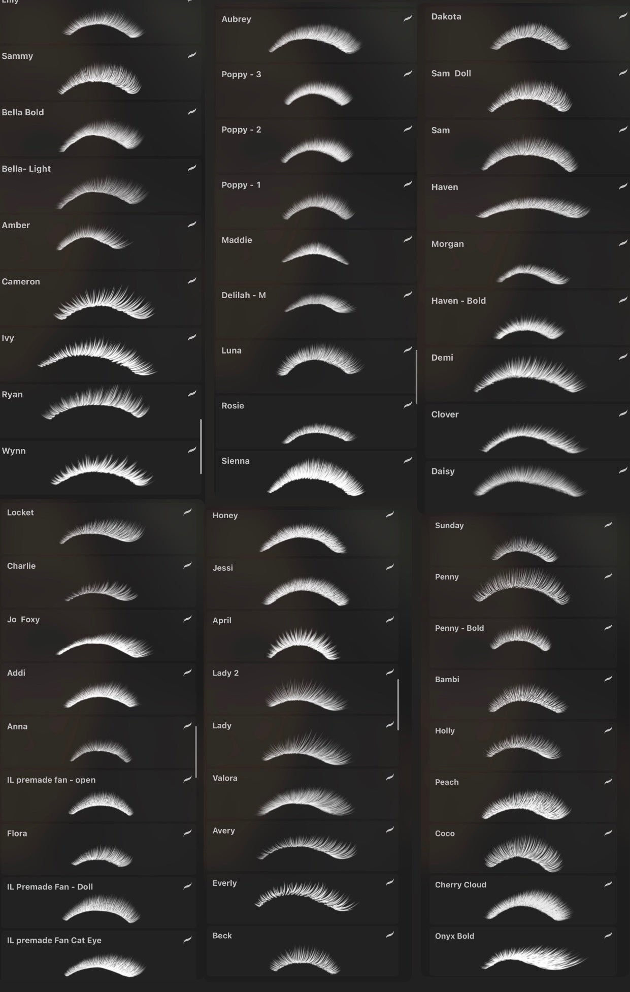 Vision Board Brushes